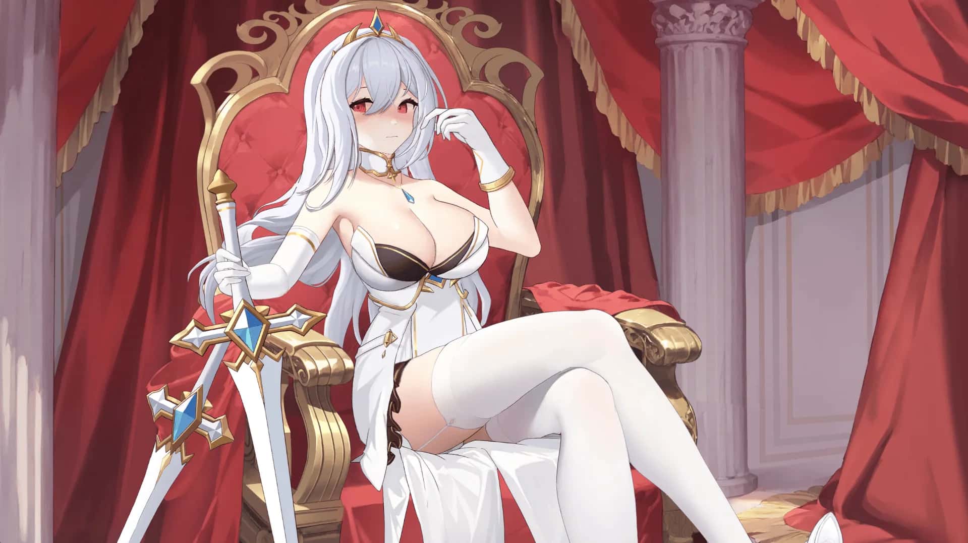 鲁蛇穿越异世界 -征服世界前得先征服可爱妹子 正式版背景